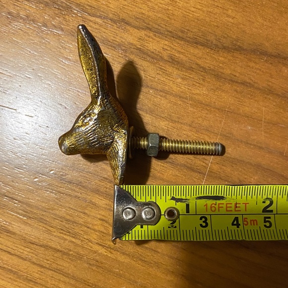 Gold Rabbit Drawer Knobs - Picture 3 of 3